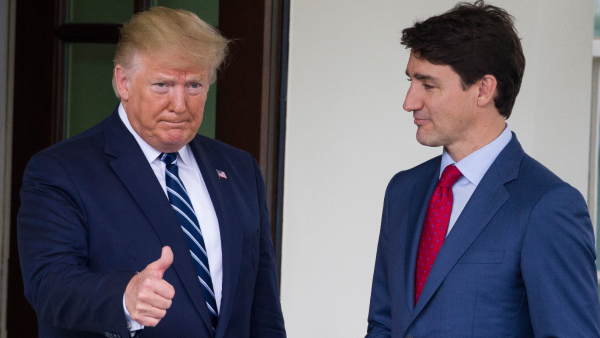 Trump Blames Trudeau For US Tariffs