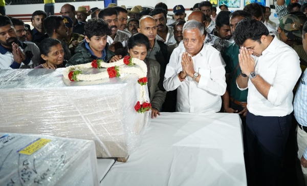 Bodies Of 2 Tourists From Karnataka Killed in Pahalgam Terror Attack Reach Bengaluru
