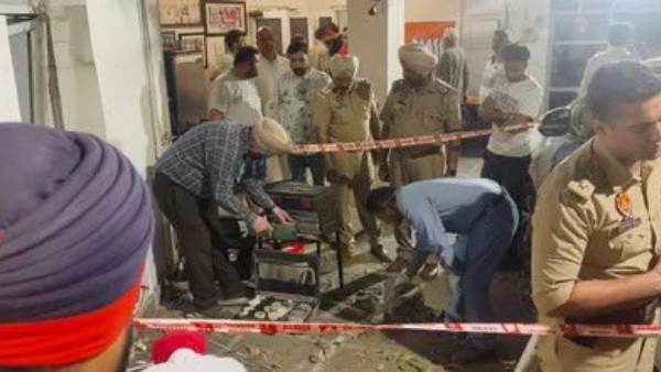 Blast Outside Manoranjan Kalia s House