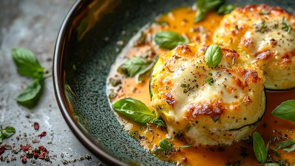 Delicious Cornbread Stuffed Zucchini Recipe