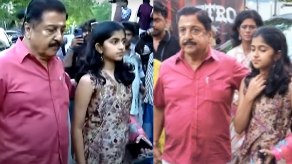 Karthi s Daughter Umayal Becomes Cynosure Of All Eyes At Suriya s Retro Event Karthi s Daughter Umayal Becomes Cynosure Of All Eyes At Suriya s Retro Event