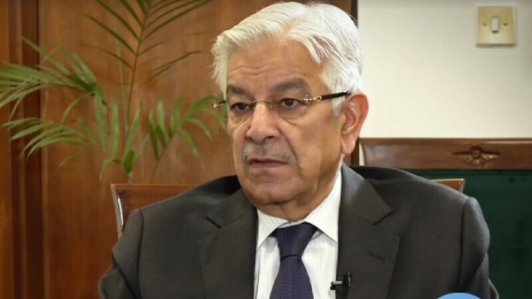 Pakistani Defence Minister Khawaja Asif