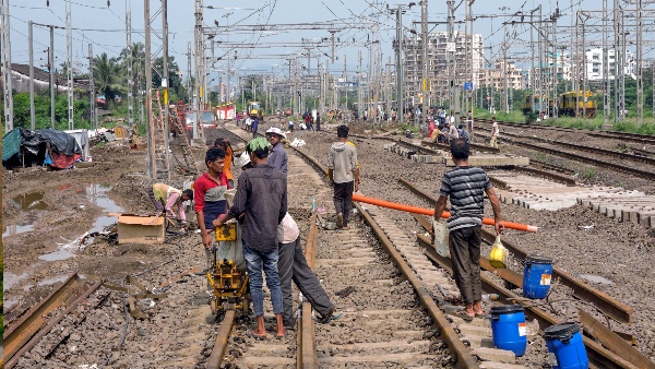 Mumbai Local Train Services Mega Block