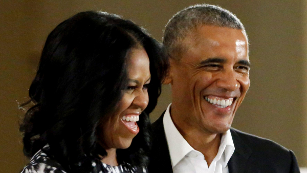 Former President Barack Obama and former first lady Michelle Obama Former President Barack Obama and former first lady Michelle Obama