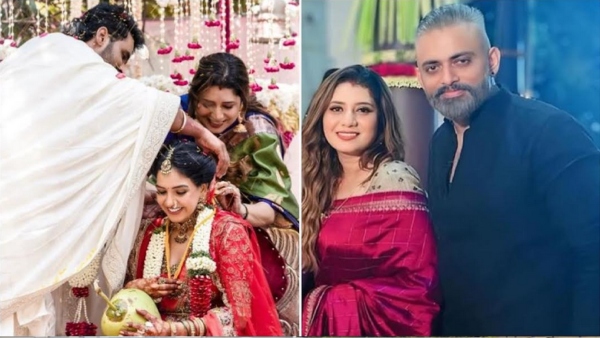 Pavani Wedding Priyanka Deshpande Makes Her First Public Appearance After Marriage