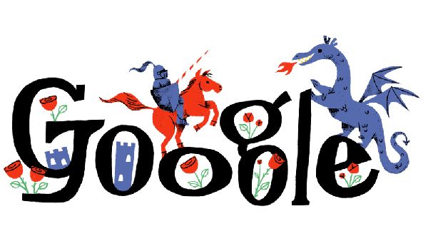 Google Doodle Celebrates St. George's Day 2025 With Legendary Bravery Google Doodle Celebrates St. George's Day 2025 With Legendary Bravery