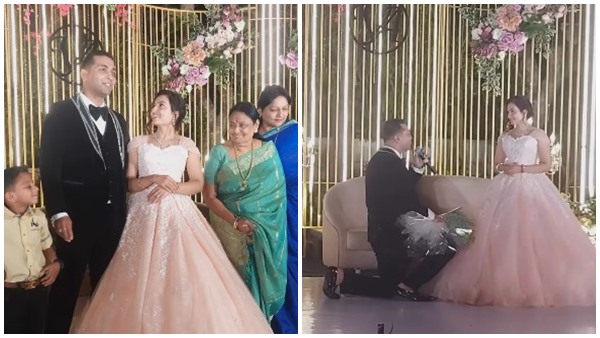 Vaishnavi Gowda Engagement Kannada Actress Gets Engaged To Boyfriend Akay - Inside Pics