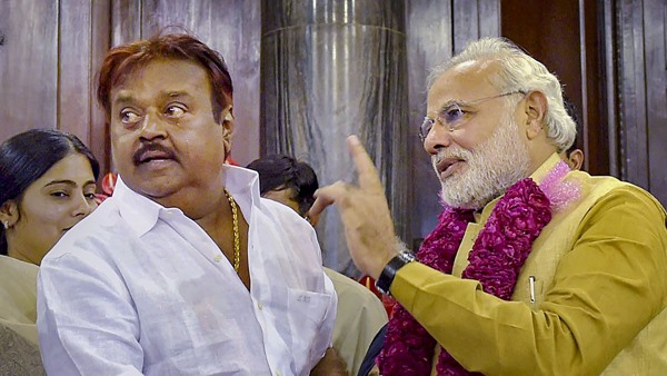 PM Modiji Is Like Brother To Us Vijayakant s Wife Premalatha
