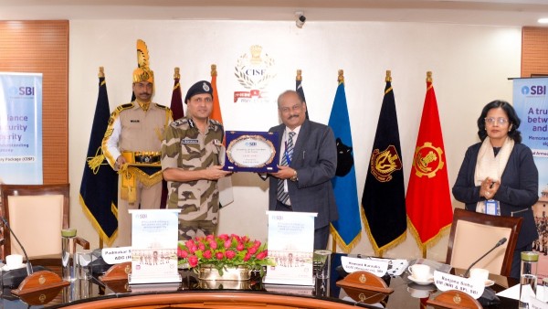 CISF Signs MoU With SBI