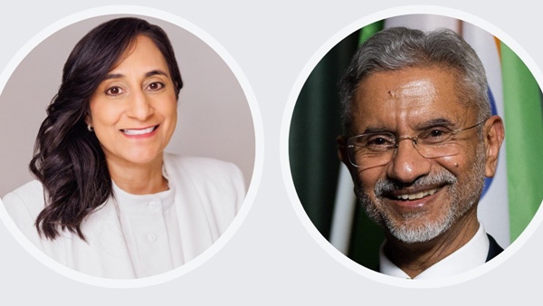 EAM Jaishankar Discusses Strengthening India-Canada Ties With Anita Anand EAM Jaishankar Discusses Strengthening India-Canada Ties With Anita Anand