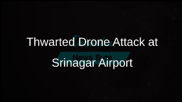 Thwarted Drone Attack at Srinagar Airport