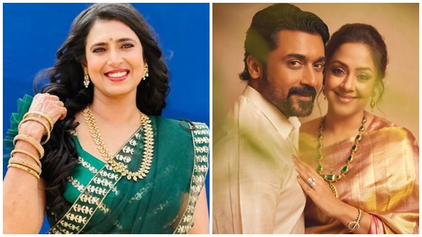 Kasturi Trolls Suriya s Retro Rakes Up Jyothika s Brihadeshwara Temple Controversy