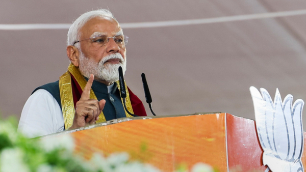 Prime Minister Narendra Modi addresses a public meeting in Alipurduar West Bengal Prime Minister Narendra Modi addresses a public meeting in Alipurduar West Bengal
