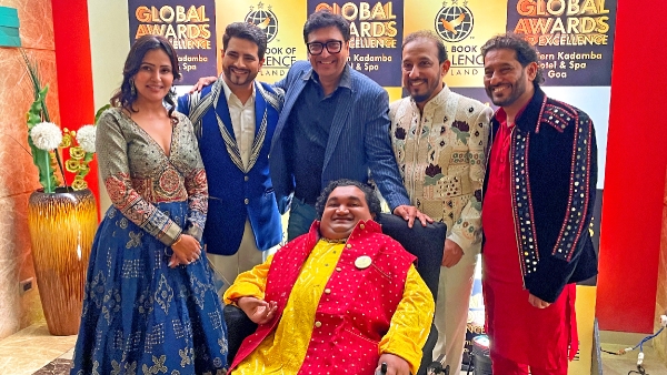 Wheelchair Warrior Dr Sai Kaustuv Dashgupta And Family Honoured Global Book Of Excellence Award 2025 In Goa