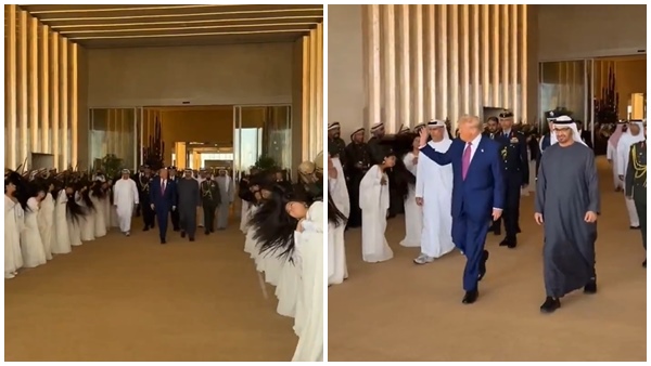 What is Al-Ayyala The Hair-Flipping Ritual Performed By Women To Welcome Trump In UAE What is Al-Ayyala The Hair-Flipping Ritual Performed By Women To Welcome Trump In UAE