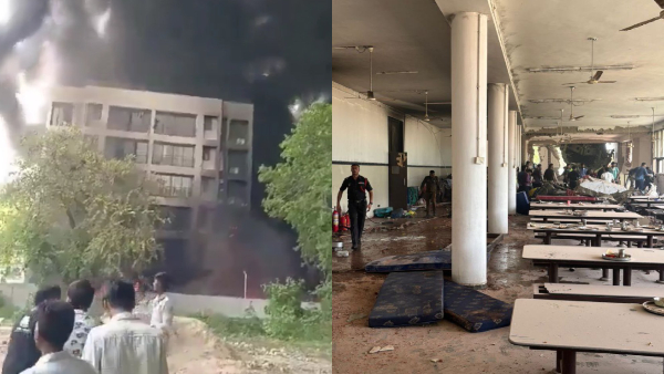 BJ Medical College Hostel Hit in Air India Plane Crash Medical Students Feared Dead in Ahmedabad BJ Medical College Hostel Hit in Air India Plane Crash Medical Students Feared Dead in Ahmedabad