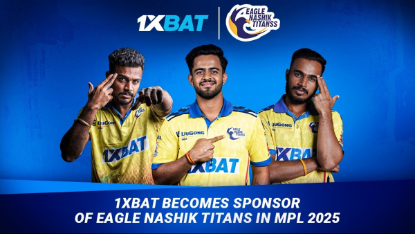 1xBat sponsors Eagle Nashik Titans 1xBat sponsors Eagle Nashik Titans