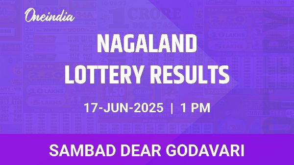 Results of the Nagaland State Lottery Dear Godavari for June 17 at 1 PM