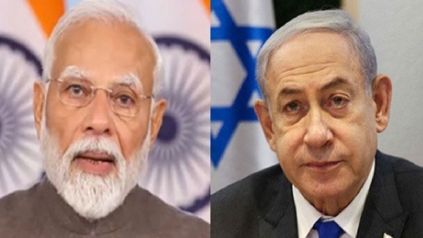 PM Modi Speaks To Netanyahu Urges Peace After Israeli Strikes On Iran