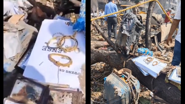 Miracle In Ashes Sacred Gita And Lord Krishna s Idol Survive Deadly Air India Crash