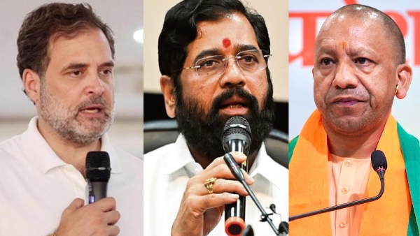 Rahul Gandhi Eknath Shinde CM Yogi