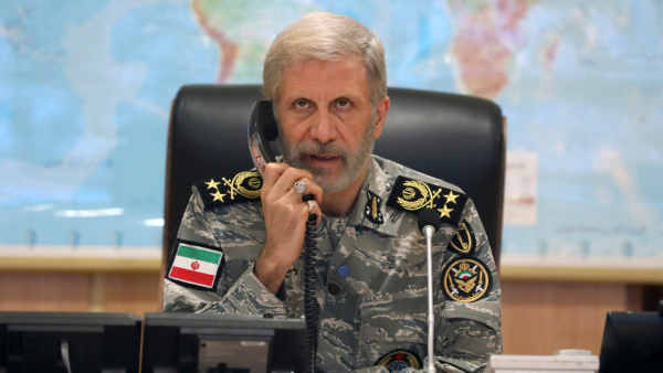 In this photo released on May 23 2025 by Iranian army press service Iran s army commander-in-chief Gen Amir Hatami attends a meeting in Zolfaghar central headquarters Iran In this photo released on May 23 2025 by Iranian army press service Iran s army commander-in-chief Gen Amir Hatami attends a meeting in Zolfaghar central headquarters Iran