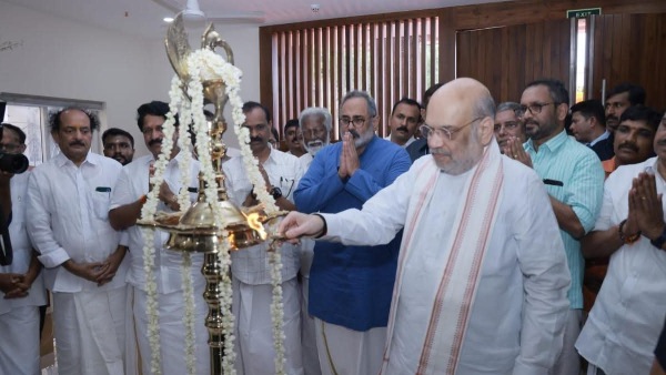 Amit Shah Unveils Kerala BJP s New Office