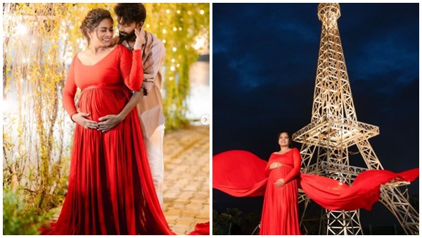 Vijay TV s Dheena s Wife Pragati Pregnant With First Child Shares Baby Bump Pics Vijay TV s Dheena s Wife Pragati Pregnant With First Child Shares Baby Bump Pics