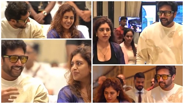 Jayam Ravi Avoids Holding Kenishaa s Hand At Chennai Event But Body Language Shows Love Is In The Air Jayam Ravi Avoids Holding Kenishaa s Hand At Chennai Event But Body Language Shows Love Is In The Air