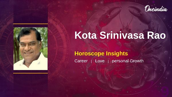 Kota Srinivasa Rao s Horoscope Career Insights And Relationship Compatibility