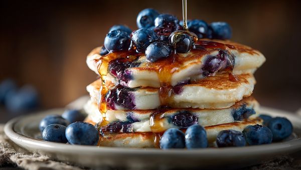 Delicious Lemon Blueberry Pancakes Recipe Delicious Lemon Blueberry Pancakes Recipe
