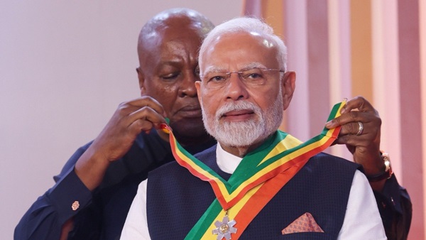 A Matter Of Pride PM Modi Receives Prestigious Order of The Star of Ghana Award