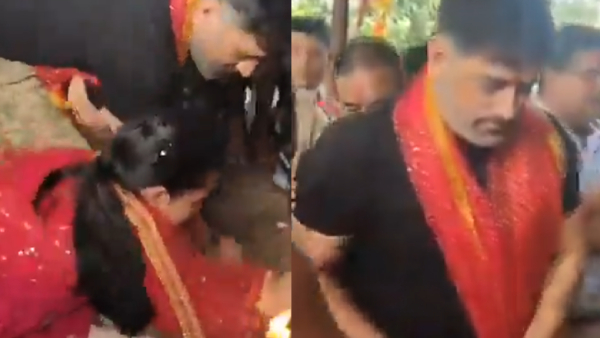 Dhoni s Spiritual Visit To Dewri Temple Near Ranchi Goes Viral - Video Dhoni s Spiritual Visit To Dewri Temple Near Ranchi Goes Viral - Video