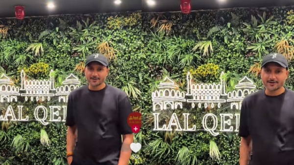 Harbhajan Singh At Pakistani Restaurant Viral Video Sparks Controversy Amid WCL 2025 Row Harbhajan Singh At Pakistani Restaurant Viral Video Sparks Controversy Amid WCL 2025 Row