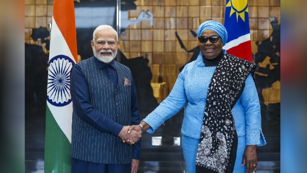 PM Modi Receives Namibia s Highest Civilian Award PM Modi Receives Namibia s Highest Civilian Award