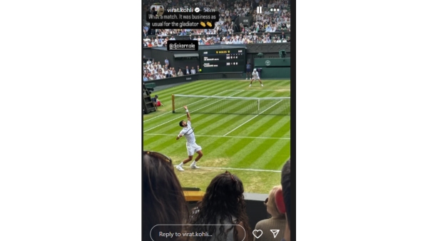Virat Kohli s Instagram Story
