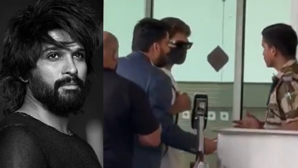 Allu Arjun Offended At Aiport When Asked To Remove Mask Video Indicates Pushpa Star Is Not Happy Allu Arjun Offended At Aiport When Asked To Remove Mask Video Indicates Pushpa Star Is Not Happy