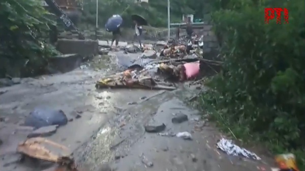 Cloudburst In Uttarakhand 1 Dead Several Missing In Chamoli District