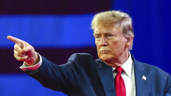 US President Donald Trump