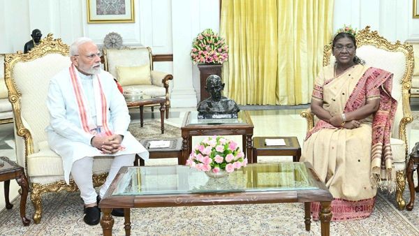 PM Modi with President Murmu