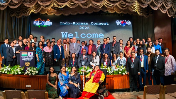 India s Pride on Global Stage Dasgupta Brothers Felicitated at Indo-Korean Connect 2025