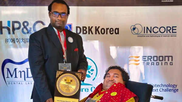 India s Pride on Global Stage Dasgupta Brothers Felicitated at Indo-Korean Connect 2025