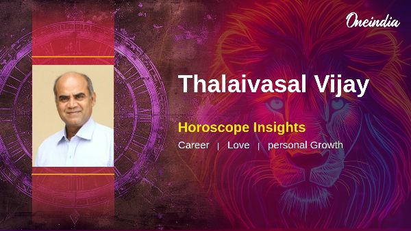 Thalaivasal Vijay Horoscope Insights Career Growth And Relationship Harmony