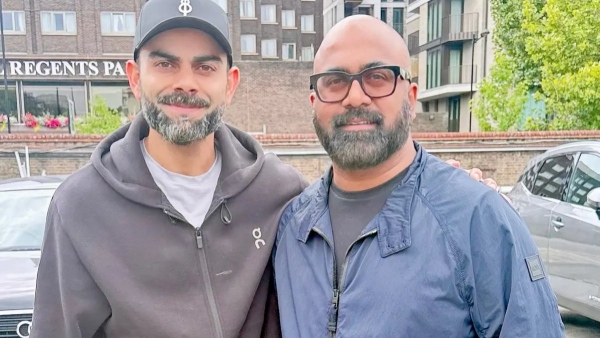 Virat Kohli with Shash Kiran Virat Kohli with Shash Kiran