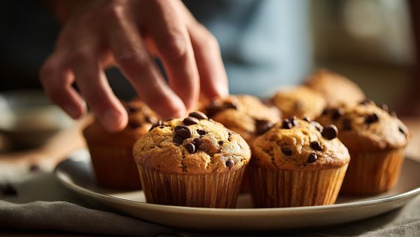 Delicious Banana Chip Muffins Recipe