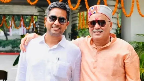 Ex Chhattisgarh CM Bhupesh Baghel and his son Chaitanya Baghel