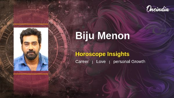 Biju Menon Horoscope Predictions For Career Growth And Relationship Harmony
