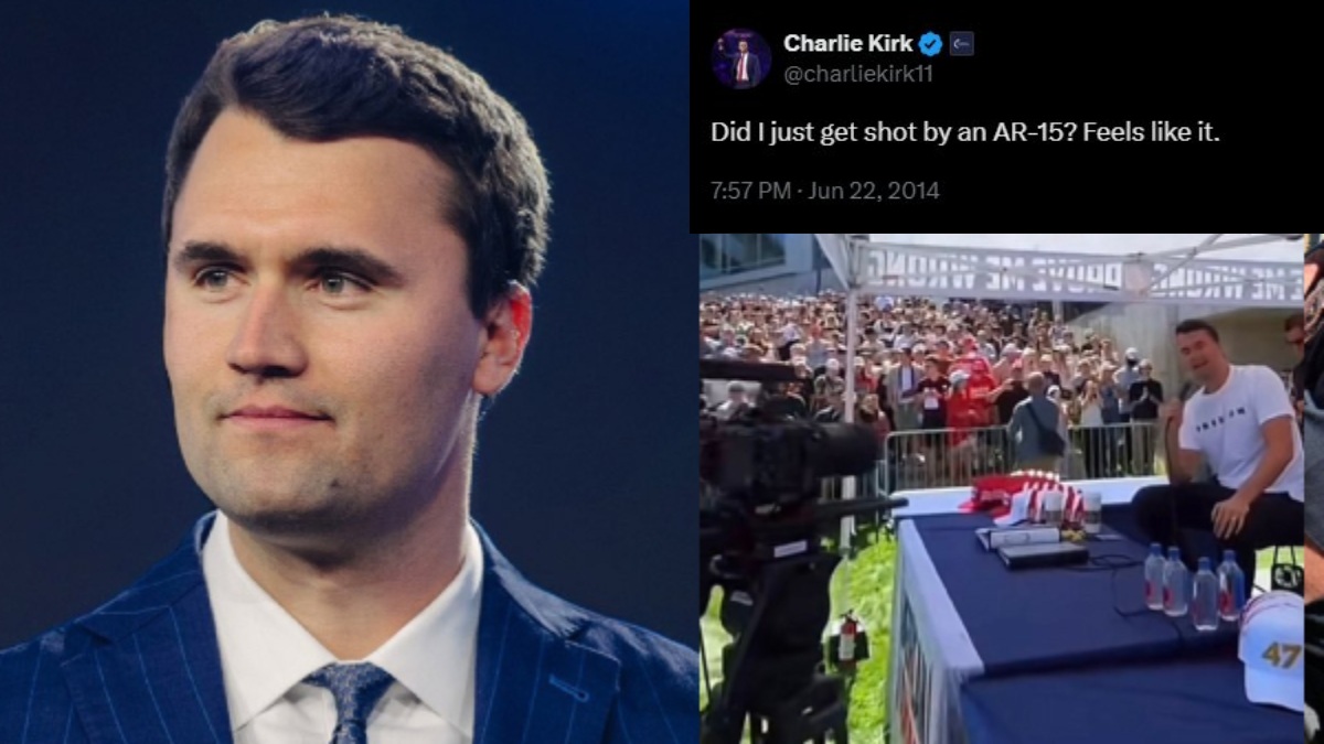 Did Charlie Kirk Predict His Death? 2014 Tweet Gains Attention After Utah  Shooting - Oneindia News
