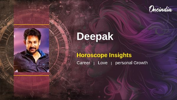 Deepak Dinkar s Horoscope Career Growth And Relationship Insights For Virgos