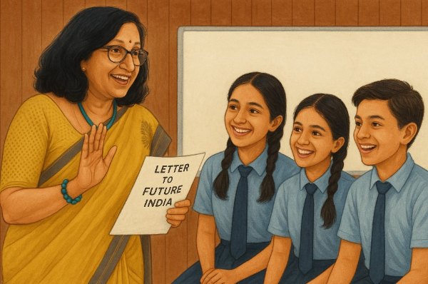 Letter to Future India Present Teacher
